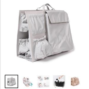 Grey Tote Savvy Purse/Diaper Bag Organizer